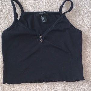 A black tank top
